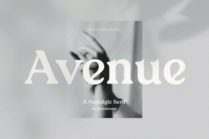 Avenue - Nostalgic Serif Font Download