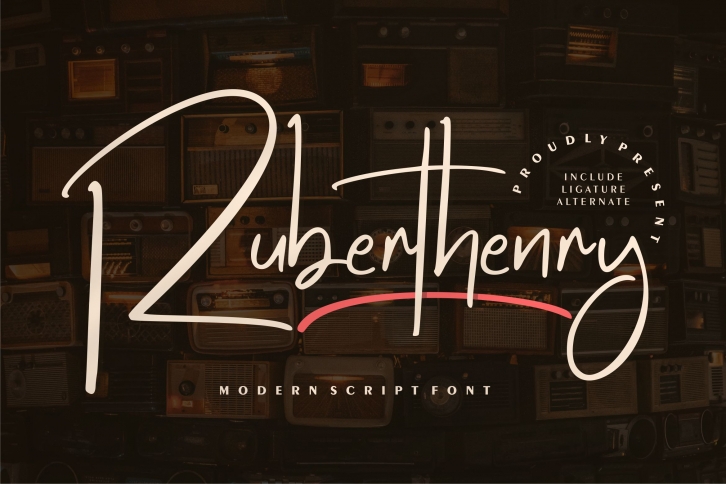 Ruberthenry Font Download