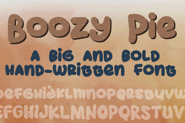 ZP Boozy Pie Font Download