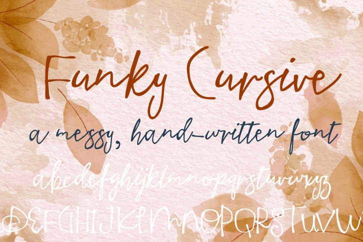 PN Funky Cursive Font Download