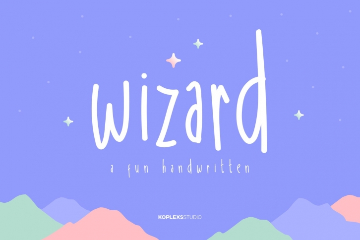 Wizard is A Fun Handwritten Font Download