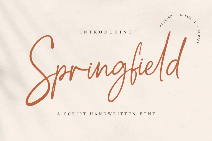 Springfield Font Download