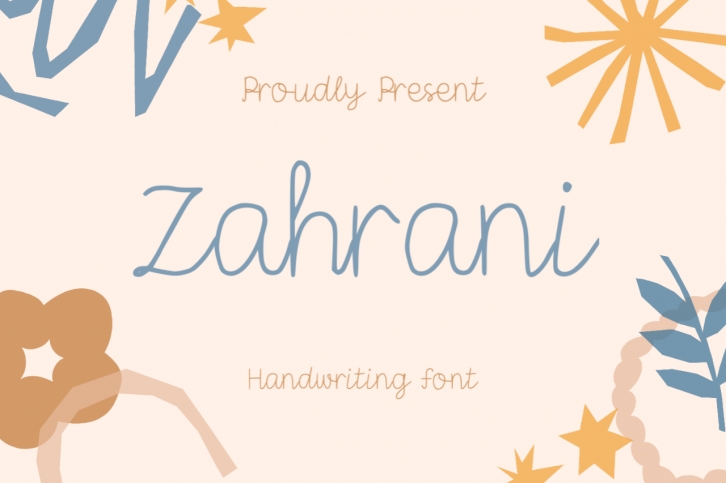 Zahrani Font Download