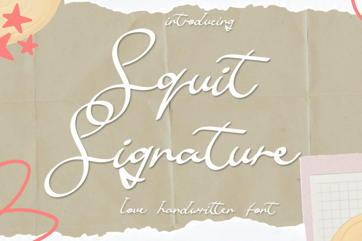 Squit Signature Font Download