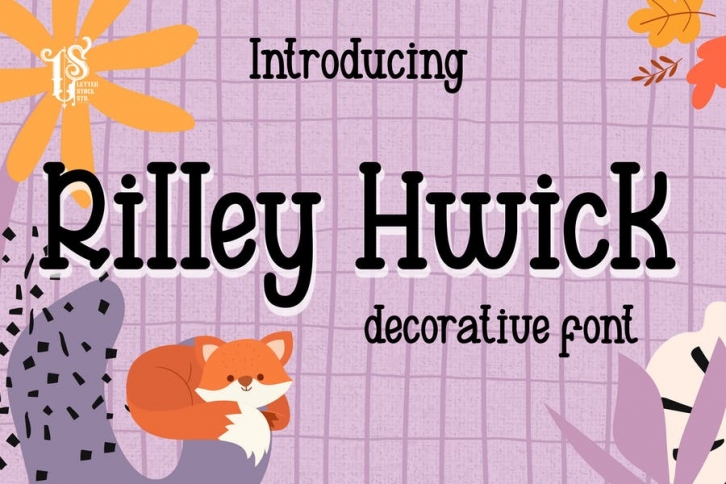 Rilleyhwick - Playful decorative font Font Download