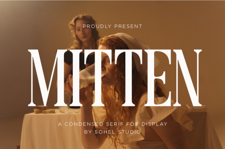 Mitten | Condensed Serif Font Download