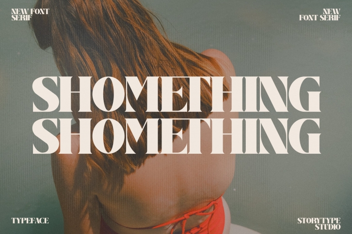 Shomething ModernSerif Font Download