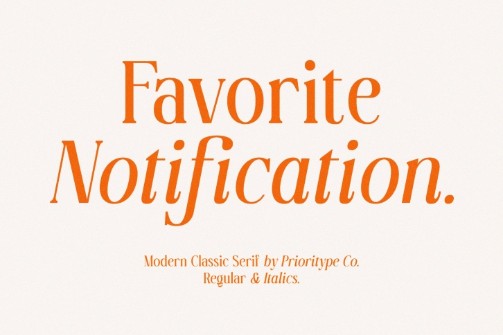 Favorite Notification Font Download