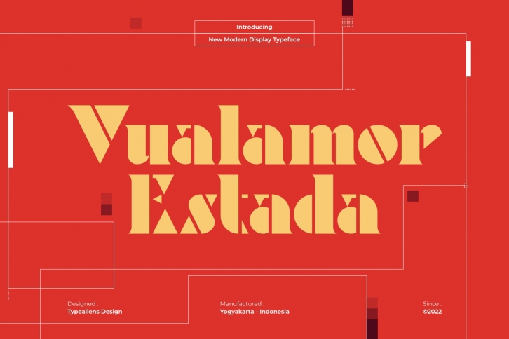 Vualamor Estada Font Download