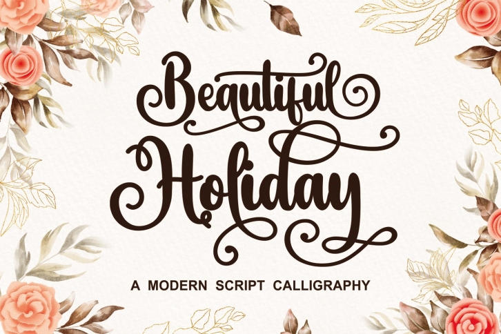 Beautiful Holiday Font Download
