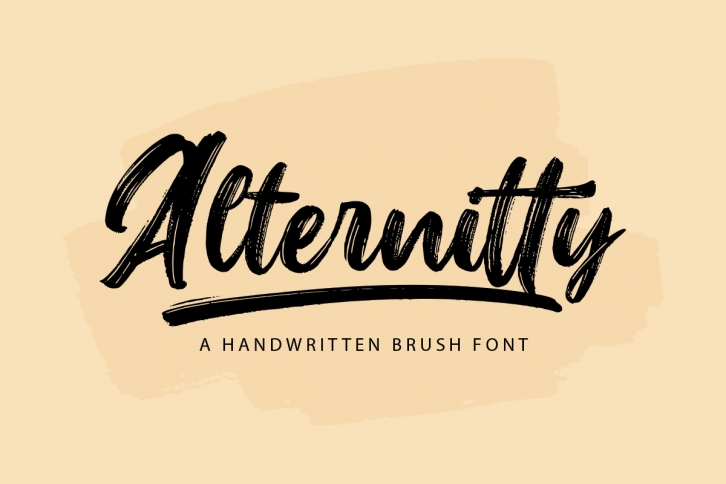Alternitty Brush Font Download