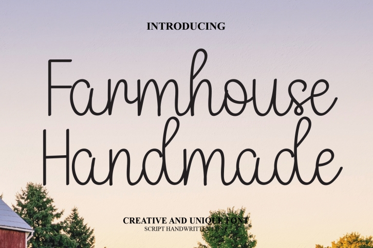 Farmhouse Handmade Font Download