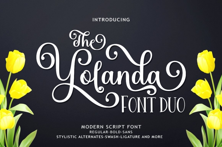 The Yolanda Duo Font Download