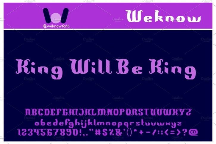 King Will Be King font Font Download