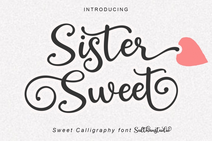 Sister sweet Font Download