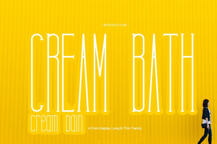 Cream Bath Font Download
