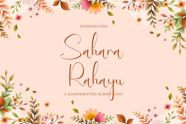Sahara Rahayu Font Download