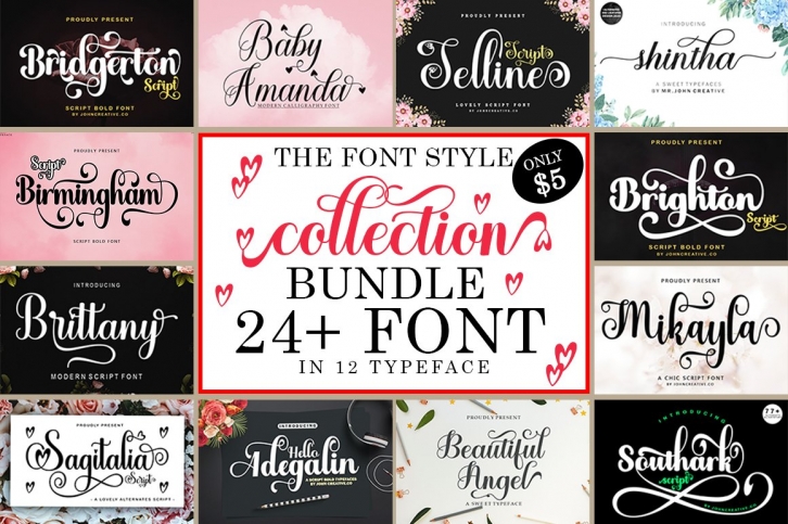 Style Collection Bundle Font Download