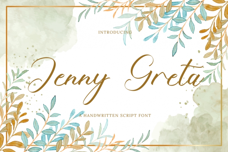 Jenny Greta Font Download
