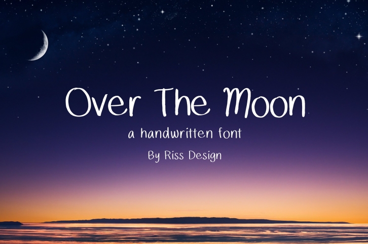 RD Over the Moon Font Download