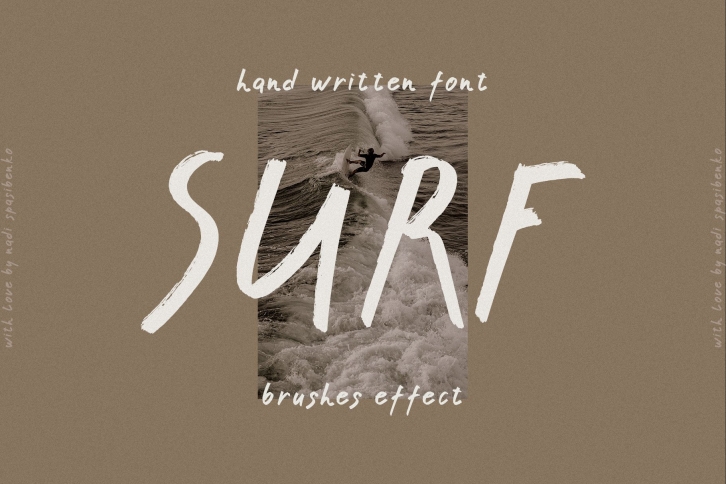 Ocean Surf Hand Written Font Download