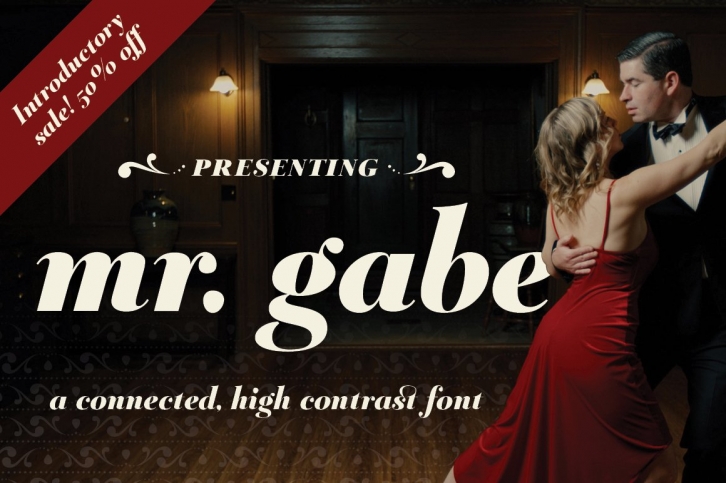 Mr Gabe Black Italic Font Download