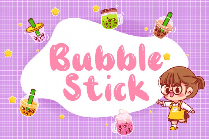 Bubble Stick Font Download