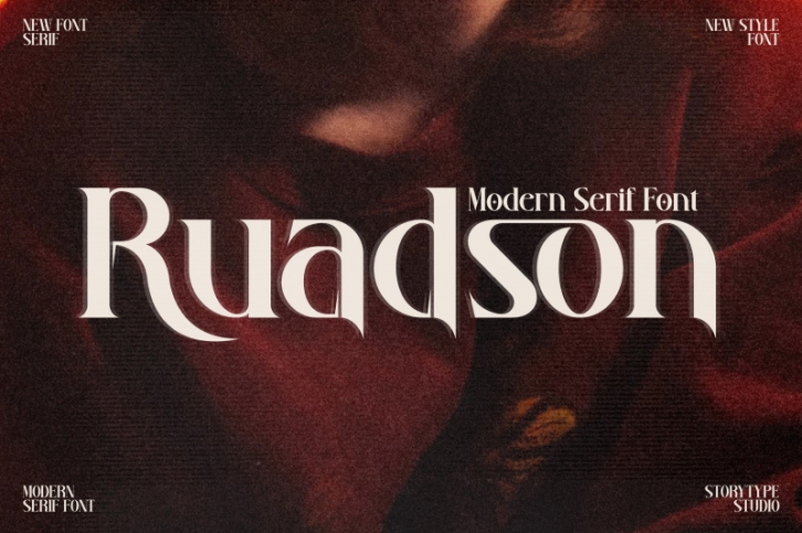 Ruadson Typeface Font Download