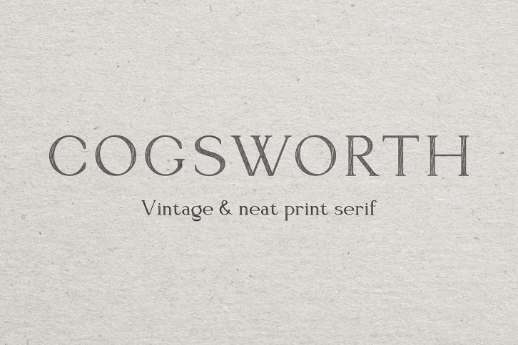 Cogsworth Font Download