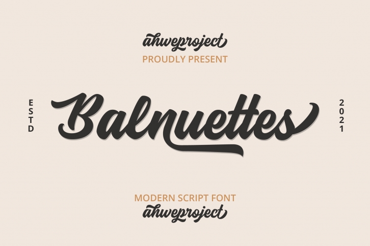 Balnuettes Font Download