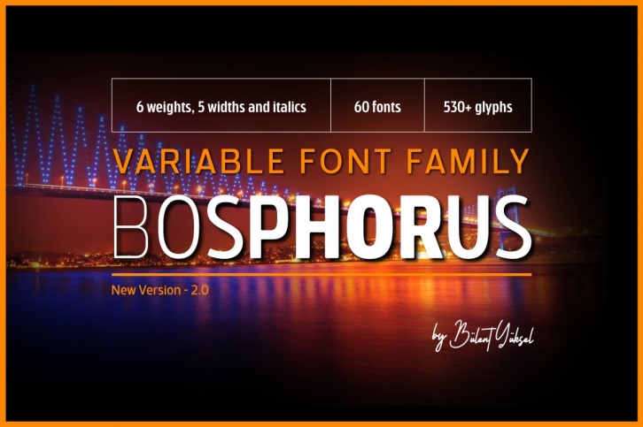 BOSPHORUS VARIABLE Font Download