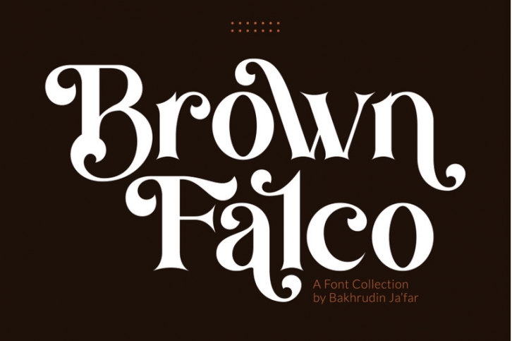 Brown Falco | Classy Serif Font Font Download