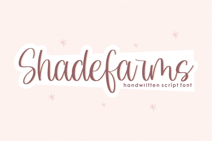 Shadefarms Font Download