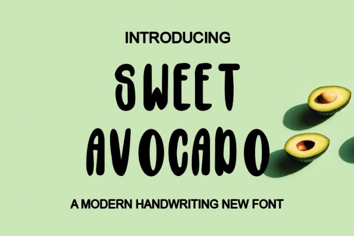 Sweet Avocado Font Download
