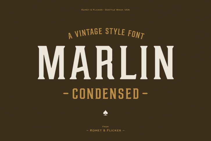 MARLIN Font Download