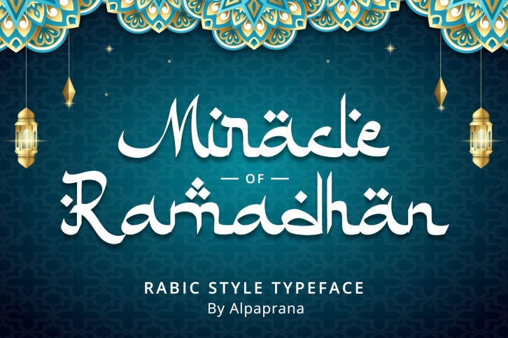 Miracle Ramadhan Font Download