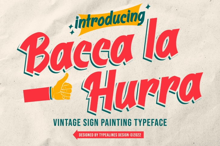 Bacca La Hurra Font Download