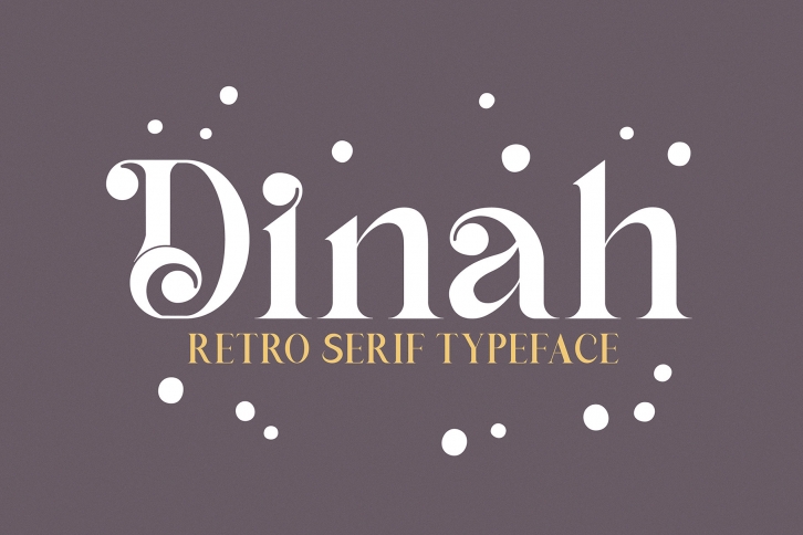 Dinah Glamour Font Download