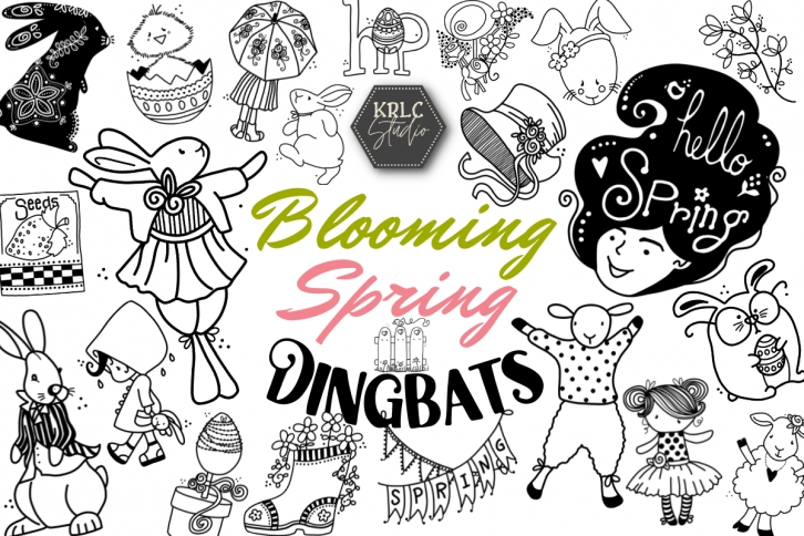 Blooming Spring Font Download