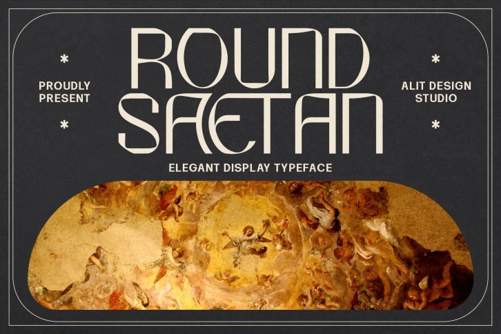 Round Saetan Typeface Font Download