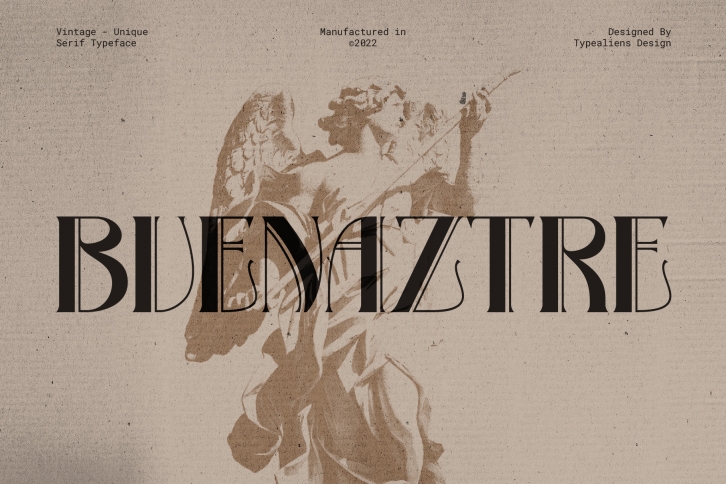 Bvenaztre Font Download