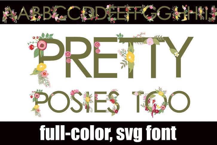 Pretty Posies Too Font Download