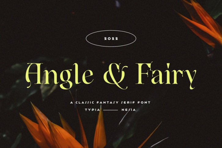 Angle & Fairy - Classic Vintage Fantasy Serif Font Download