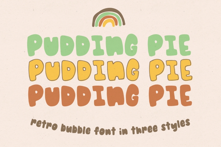 Pudding Pie Retro Font Download