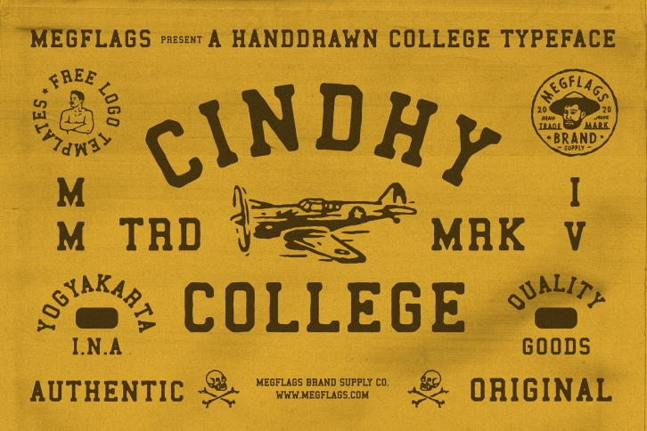 Cindhy College Font Download