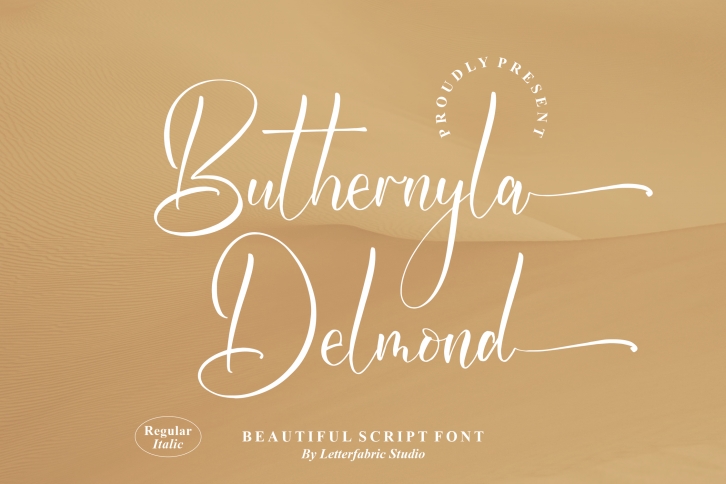 Buthernyla Delmond Font Download