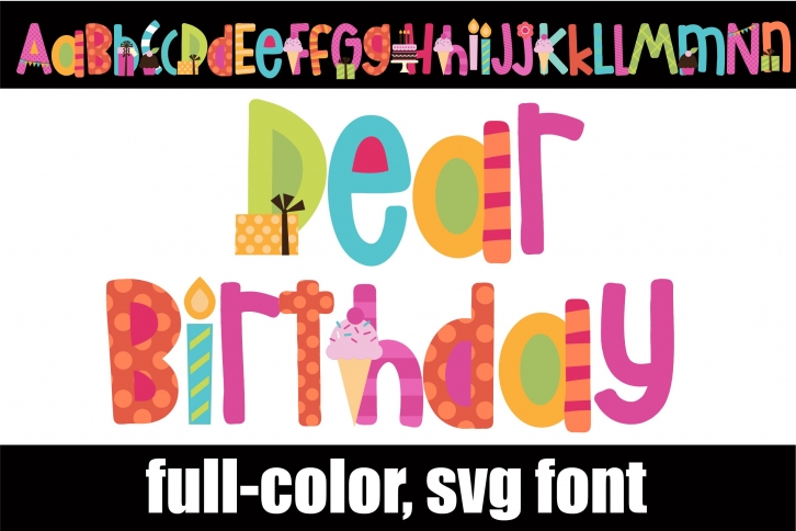 Dear Birthday Font Download