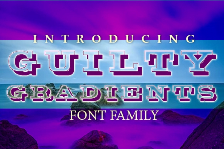 Guilty Gradients Font Download