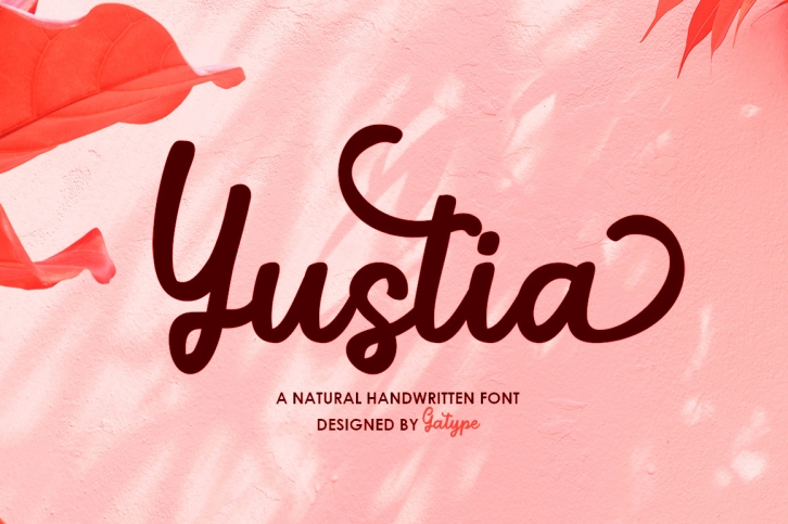 Yustia Script Font Download