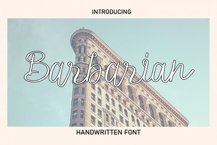 Barbarian Font Download